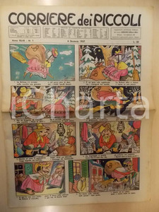 Giornale, rivista storica 1957 CORRIERE DEI PICCOLI 1 Davy Crockett Carlo PORCIANI Illustratore Roy D AMI 1