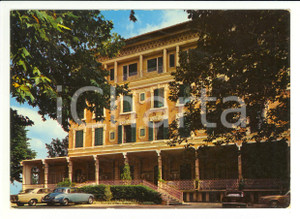 Cartolina originale da collezione 1974 CHIANCIANO TERME SI Facciata del GRAND HOTEL Cartolina VINTAGE FG VG 1