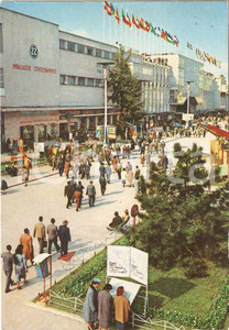 Cartolina originale da collezione 1958 MILANO FIERA Viale dell Industria Palazzo Nazioni Cartolina VINTAGE FG VG 1