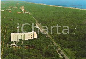 Cartolina originale da collezione 1968 MARINA ROMEA RA Veduta aerea Cartolina FG VG 1