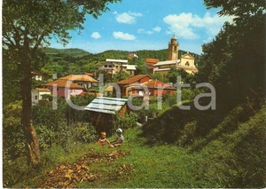 Cartolina originale da collezione 1960 CELLE LIGURE SV Bambini giocano alla frazione SANDA Cartolina FG VG 1