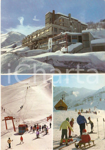Cartolina originale da collezione 1980 ca LIMONE PIEMONTE CN Vedutine Casa Albergo FISSORE Cartolina FG VG 1