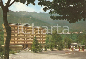 Cartolina originale da collezione 1970 ANGOLO TERME BS Panorama dell Hotel Terme Cartolina FG VG 1