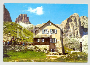 Cartolina originale da collezione 1970 ca VAL DI FASSA TN Rifugio RODA DI VAEL Gruppo CATINACCIO Cartolina FG NV 1