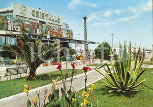 Cartolina originale da collezione 1968 LIDO DI CAMAIORE LU Bar CRISTALLO Cartolina VINTAGE ANIMATA FG VG 1
