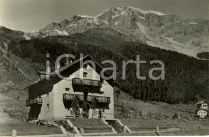 Cartolina originale da collezione 1950 ca STELVIO (BZ) Albergo MIRAMONTI verso l'ORTLES a SOLDA *Cartolina FP 1