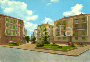 Cartolina originale da collezione 1967 PINEROLO TO Piazza Senatore GUGLIELMONE Cartolina colorata VINTAGE FG VG 1