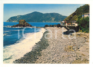 Cartolina originale da collezione 1980 RIVA TRIGOSO GE Scoglio Ristorante ASSEAU Cartolina FG VG 1