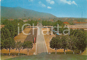 Cartolina originale da collezione 1969 ALBENGA SV Parata militare alla Caserma TURINETTO Cartolina FG VG 1