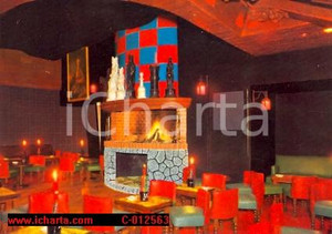 Cartolina originale da collezione 1970 SESTRIERE Albergo Principe di Piemonte  Schotc Club FG NV 1