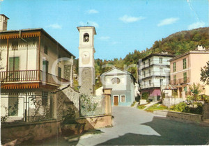 Cartolina originale da collezione 1969 VIU  TO La chiesa parrocchiale di POLPRESA Cartolina VINTAGE FG VG 1