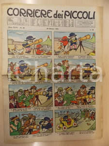 Giornale, rivista storica 1955 CORRIERE DEI PICCOLI 44  YOMO Avventure di YOMINO Fumetto Formaggino MIO 1