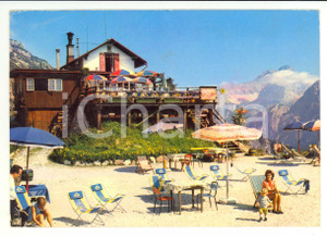 Cartolina originale da collezione 1971 CORTINA D AMPEZZO BL Rifugio COL DRUSCIE  Cartolina ANIMATA FG VG 1