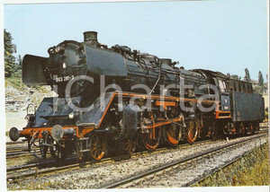 Cartolina originale da collezione 1980 ca GERMANIA  Deutsche Bundesbahn DB Locomotiva BAUREIHE 003 Cartolina FG 1