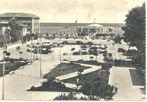 Cartolina originale da collezione 1953 SENIGALLIA AN Piazzale LIBERTA  e la ROTONDA Cartolina ANIMATA FG VG 1