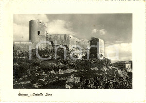 Cartolina originale da collezione 1955 SCIACCA AG CASTELLO LUNA tra le TERME SELINUNTINE Cartolina FG VG 1
