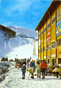 Cartolina originale da collezione 1976 ROCCARSO (AQ) Cabinovia PIAN DELL'AREMOGNA *Cartolina FG VG VINTAGE 1