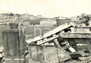 Cartolina originale da collezione 1950 ca ANCONA Panorama dal porto Cartolina postale FG NV 1