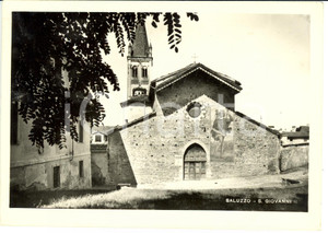 Cartolina originale da collezione 1951 SALUZZO (CN) S. Giovanni *Cartolina postale FG VG 1