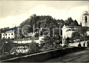 Cartolina originale da collezione 1961 BERGAMO Veduta dell'albergo pensione SAN VIGILIO *Cartolina FG VG 1