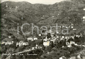 Cartolina originale da collezione 1974 TORRIGLIA GE Veduta panoramica del paese Cartolina postale FG VG 1