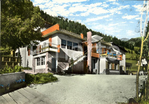 Cartolina originale da collezione 1968 CANAZEI (TN) DOLOMITI Albergo Ristorante LA VILLETTA *Cartolina FG VG 1