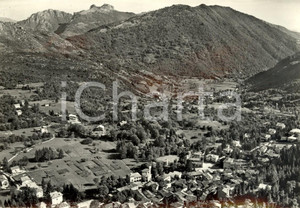 Cartolina originale da collezione 1957 MAGREGLIO CO Panorama del paese con CORNI DI CANZO Cartolina FG VG 1