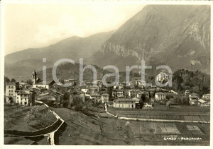 Cartolina originale da collezione 1942 CANZO (CO) Veduta panoramica del paese e dei dintorni *Cartolina FG VG 1