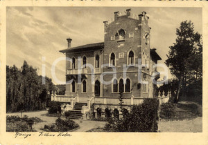 Cartolina originale da collezione 1935 ROVIGO Veduta di Villa VIOLA con giardino *Cartolina postale FG VG 1