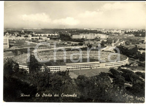 Cartolina originale da collezione 1953 ROMA Veduta dello Stadio dei Centomila Cartolina postale FG VG 1