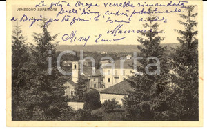 Cartolina originale da collezione 1959 VENEGONO SUPERIORE (VA) Veduta panoramica *Cartolina postale FP VG 1