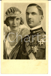 Cartolina originale da collezione 1930 ca RITRATTI SAVOIA Principi UMBERTO II e MARIA JOSE  Cartolina FP 1