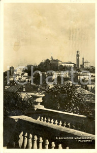 Cartolina originale da collezione 1948 SAN SALVATORE MONFERRATO AL Veduta panoramica del paeseCartolina FP VG 1