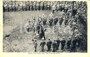 Cartolina originale da collezione 1930 ca FABIO FILZI impiccato dai suoi carnefici *Cartolina postale FP NV 1 Cartolina originale da collezione 1930 ca FABIO FILZI impiccato dai suoi carnefici *Cartolina postale FP NV 1