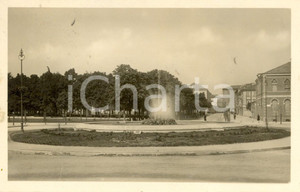 Cartolina originale da collezione 1932 CASALE MONFERRATO Giardini Pubblici e Corso REGINA MARGHERITA *Cartolina 1