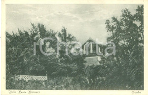 Cartolina originale da collezione 1935 ca OVADA (AL) Scorcio di Villa PESCE MAINERI *Cartolina FP NV 1