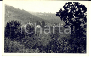 Fotografia d'epoca originale 1961 CERANO D'INTELVI (CO) Veduta panoramica del paese *Fotografia FP VG 1