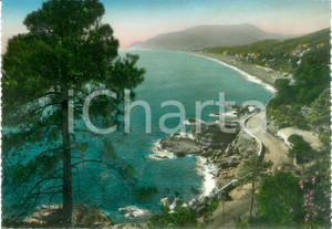 Cartolina originale da collezione 1954 CAVI DI LAVAGNA GE Panorama pittoresco Cartolina VINTAGE FG VG 1