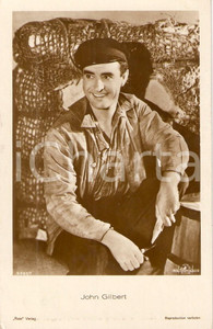 Cartolina originale da collezione 1931 CINEMA John GILBERT in costume da marinaio METRO GOLDWYN MAYER Cartolina 1