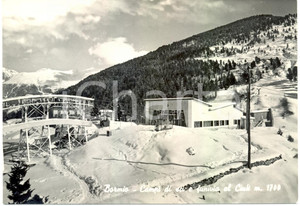 Cartolina originale da collezione 1960 ca BORMIO (SO) Campi di sci e funivia del CIUK *Cartolina FG NV 1