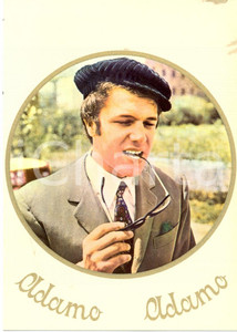 Cartolina originale da collezione 1960 ca MUSICA Cantante ADAMO Ritratto fotografico *Cartolina FG NV 1