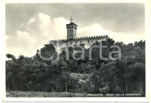 Cartolina originale da collezione 1957 PREDAPPIO (FC) La Rocca delle CAMMINATE *Cartolina FG VG 1