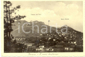Cartolina originale da collezione 1941 VARESE I dintorni con Campo dei Fiori e il SACRO MONTE Cartolina FG VG 1