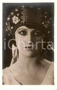Cartolina originale da collezione 1930 ca CINEMA Actress Vivian GIBSON Portrait Cartolina FP 1