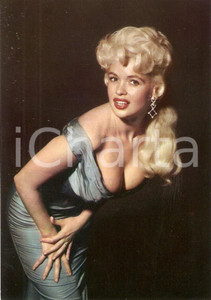Cartolina originale da collezione 1955 ca CINEMA Actress Jayne MANSFIELD Portrait - Cartolina FG NV 1