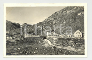 Cartolina originale da collezione 1929 Passo San Gottardo, veduta d'epoca 1