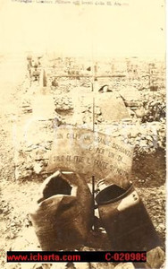 Cartolina originale da collezione 1930 ca REDIPUGLIA (GO) Cimitero militare invitti III Armata *Cartolina FP NV 1
