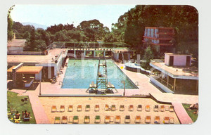 Cartolina originale da collezione 1960 CUERNAVACA (MEX) Swimming Pool Casino de la Selva 1