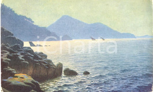 Cartolina originale da collezione 1920 ca CAILLOT Le cap brun *Cartolina ILLUSTRATA FP NV 1