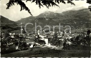 Cartolina originale da collezione 1950 BARZIO (LC) Veduta panoramica dell'abitato con la chiesa * Cartolina FP NV 1